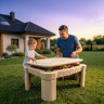 Песочница UNIX Kids стол с крышкой Table 96х66 см бежевый