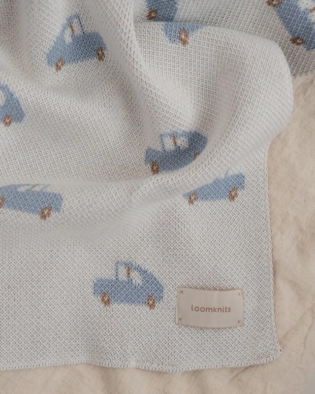 Плед детский Loomknits LW23 кремовый