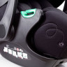 Детская коляска Peppy Monaco Thermo 4 в 1 с автокреслом Verona Black и базой Black (черный), рама серо-коричневая