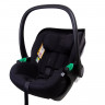 Детская коляска Peppy Monaco Thermo 4 в 1 с автокреслом Verona Black и базой Black (черный), рама серо-коричневая