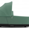 Коляска 3 в 1 Cybex Priam IV Chrome Brown complete и автокресло Cloud T i-Size Sepia Black Plus Leaf Green