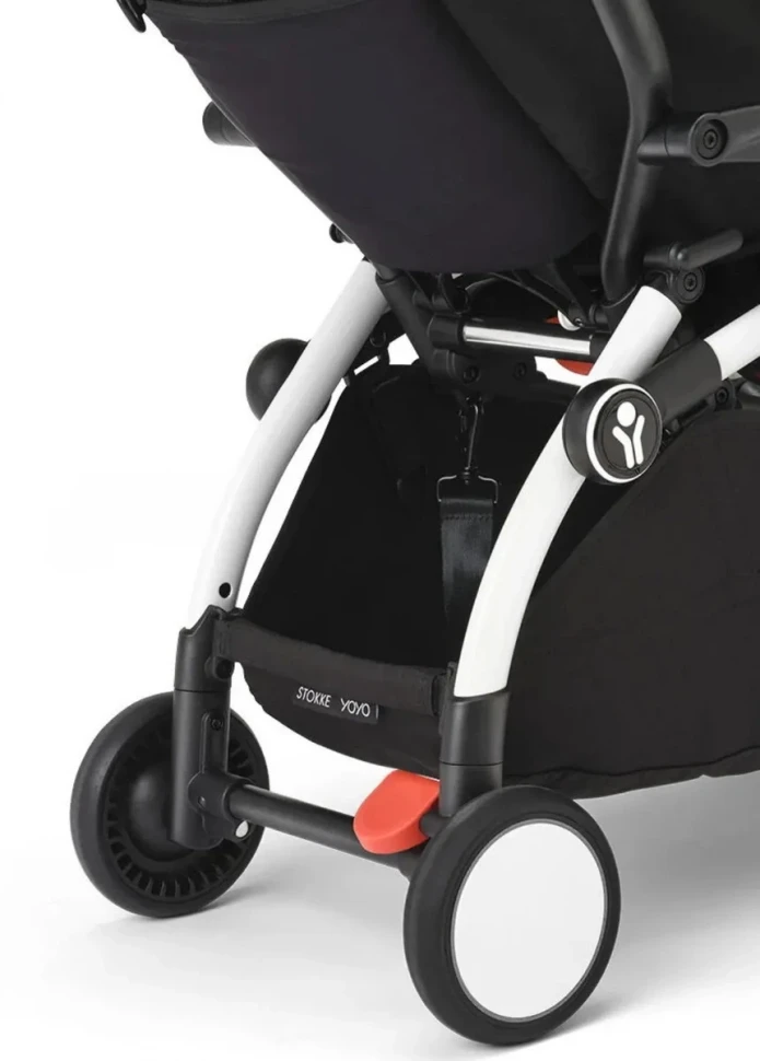 Коляска для новорожденных Stokke YOYO3 Newborn Pack 0+ рама белая White Black