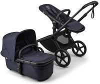 Коляска Bugaboo Fox 5 Renew complete 2 в 1 Black/Deep Indigo-Deep Indigo