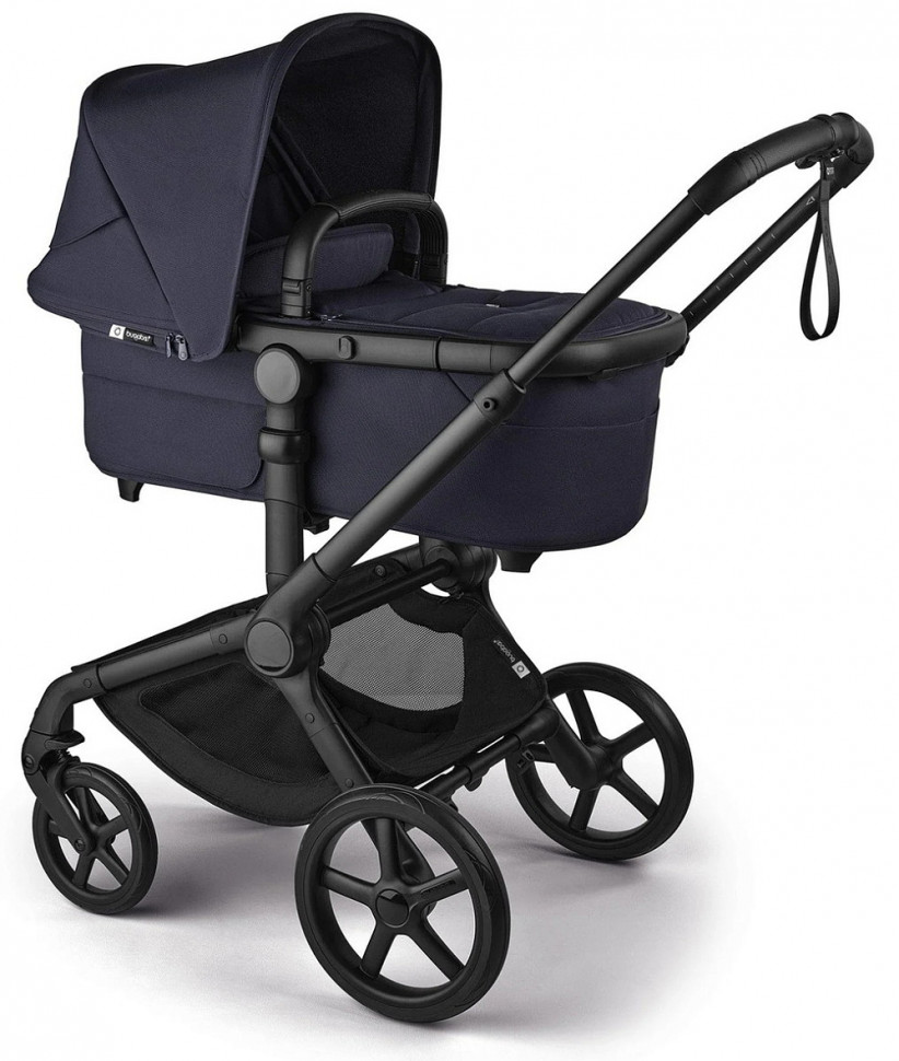 Коляска Bugaboo Fox 5 Renew complete 2 в 1 Black/Deep Indigo-Deep Indigo