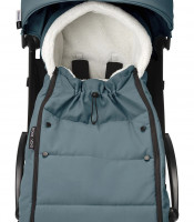 Конверт в коляску Stokke YoYo footmuff Серо-голубой (Aqua)
