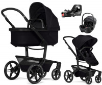 Детская коляска 4 в 1 Joolz Day 5 и автокресло Britax Roemer Baby-Safe Pro Style Carbon Black и база Vario Base 5Z Space Black
