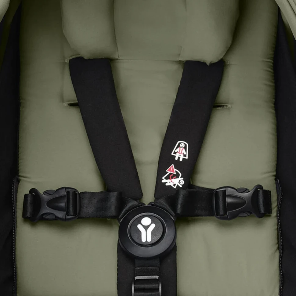 Коляска для новорожденных Stokke YOYO3 Newborn Pack 0+ рама белая White Olive Коляска для новорожденных Stokke YOYO3 Newborn Pack 0+ рама белая White Olive