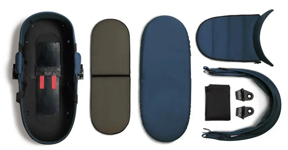 Коляска для новорожденных Stokke YOYO3 Newborn Shell 0+ рама чёрная Black Navy Blue Коляска для новорожденных Stokke YOYO3 Newborn Shell 0+ рама чёрная Black Navy Blue
