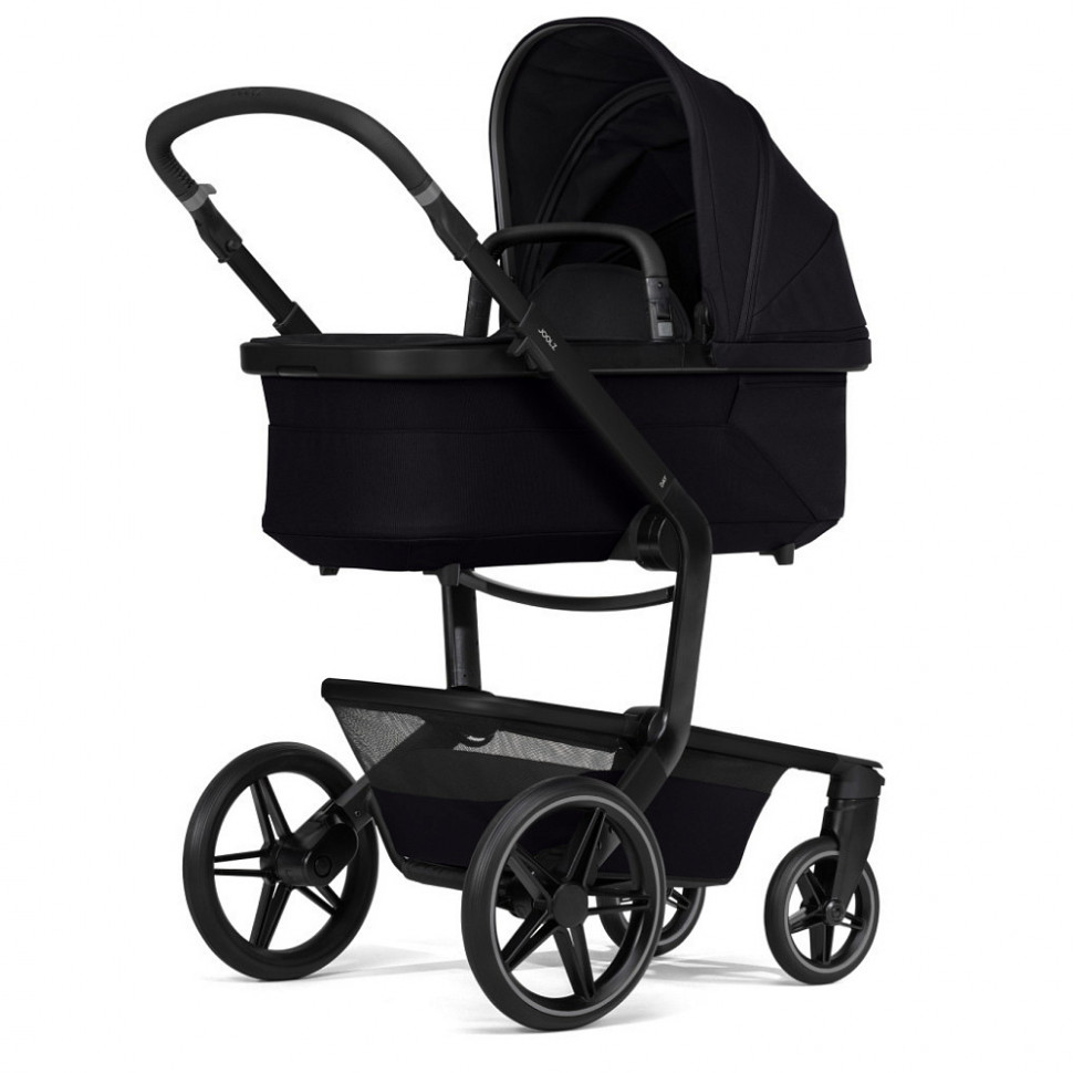Детская коляска 4 в 1 Joolz Day 5 и автокресло Baby-Safe Core Space Black и база Vario Base 5Z без адаптеров + конверт в подарок Space black