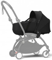 Коляска для новорожденных Stokke YOYO3 Newborn Shell 0+ рама белая White Black