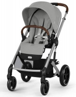 Коляска Cybex Balios S Lux SLV complete 2 в 1 Stone Grey с дождевиками