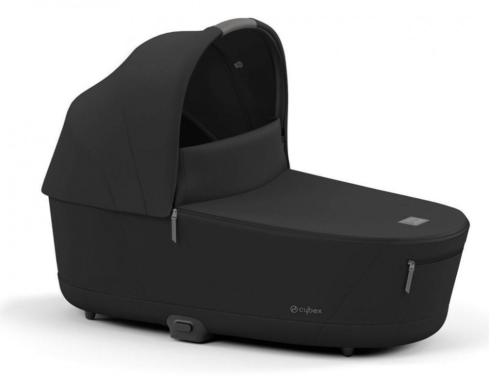Коляска Cybex Priam IV Matt Black complete и автокресло Cloud G i-Size Ocean Blue Plus 3 в 1 Sepia Black