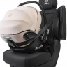 Детская коляска Peppy Soho 4 в 1 с автокреслом Verona Beige и базой Black (черный) рама шоколад