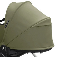 Коляска для новорожденных Stokke YOYO3 Newborn Shell 0+ рама белая White Olive