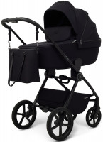 Детская коляска Rant Teo Soft 4 в 1 с автокреслом Miro Olive и базой Black