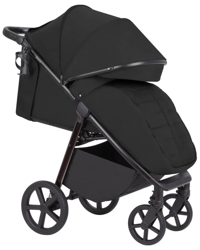 Прогулочная коляска Carrello Bravo Plus 2026 CRL-5515 Pure Black