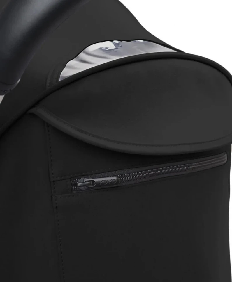 Коляска прогулочная Stokke YOYO3 рама чёрная Black Black
