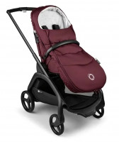 Конверт в коляску Bugaboo footmuff демисезонный Вишневый (Dark Cherry)