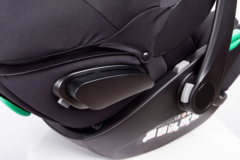 Детская коляска Peppy Monaco Plus 4 в 1 с автокреслом Verona Black и базой Beige (бежевый), рама беж, шлифованный алюминий