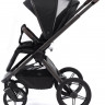 Детская коляска Peppy Monaco Thermo 3 в 1 с автокреслом Welldon Crown 2 Grey Black (черный), рама серо-коричневая