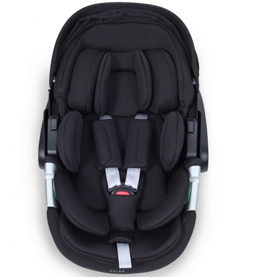Детская коляска Rant Aventa 4 в 1 с автокреслом Aster Zero Black и базой Beige