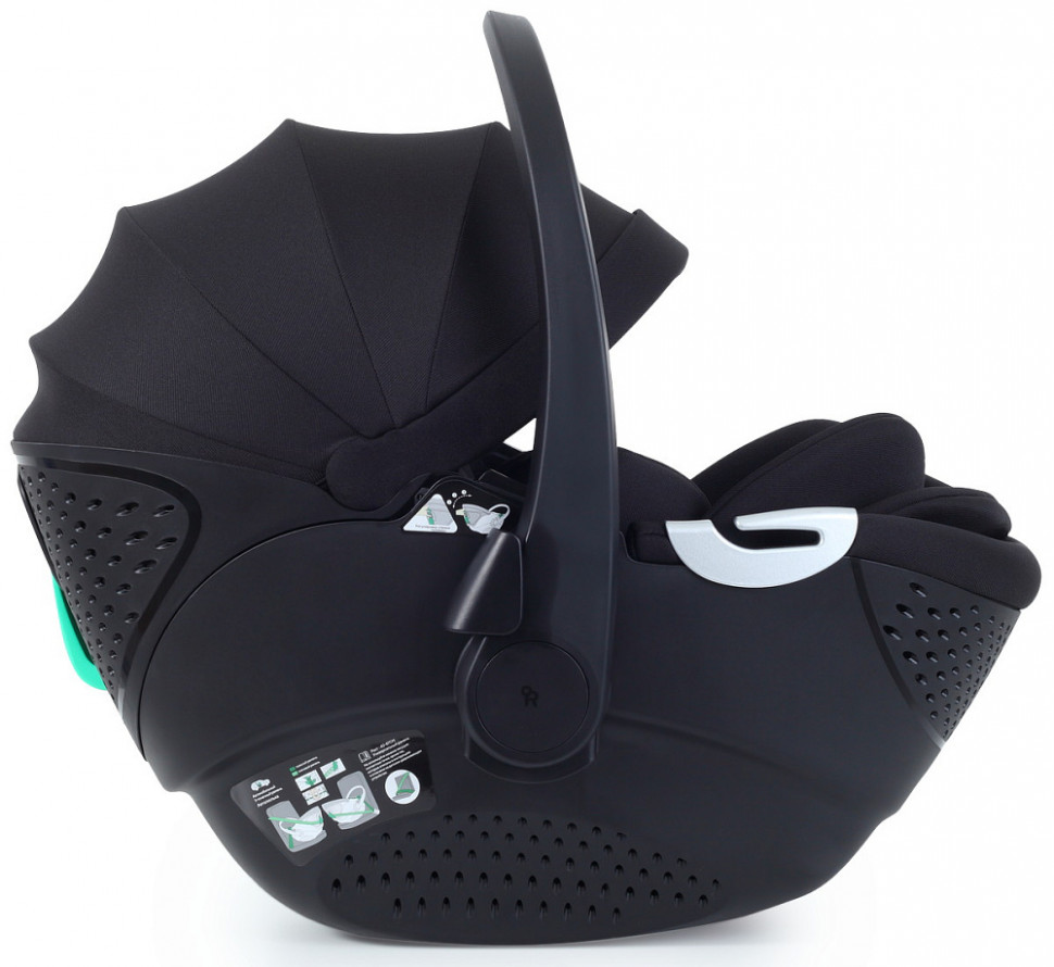 Детская коляска Rant Aventa 4 в 1 с автокреслом Aster Zero Black и базой Beige