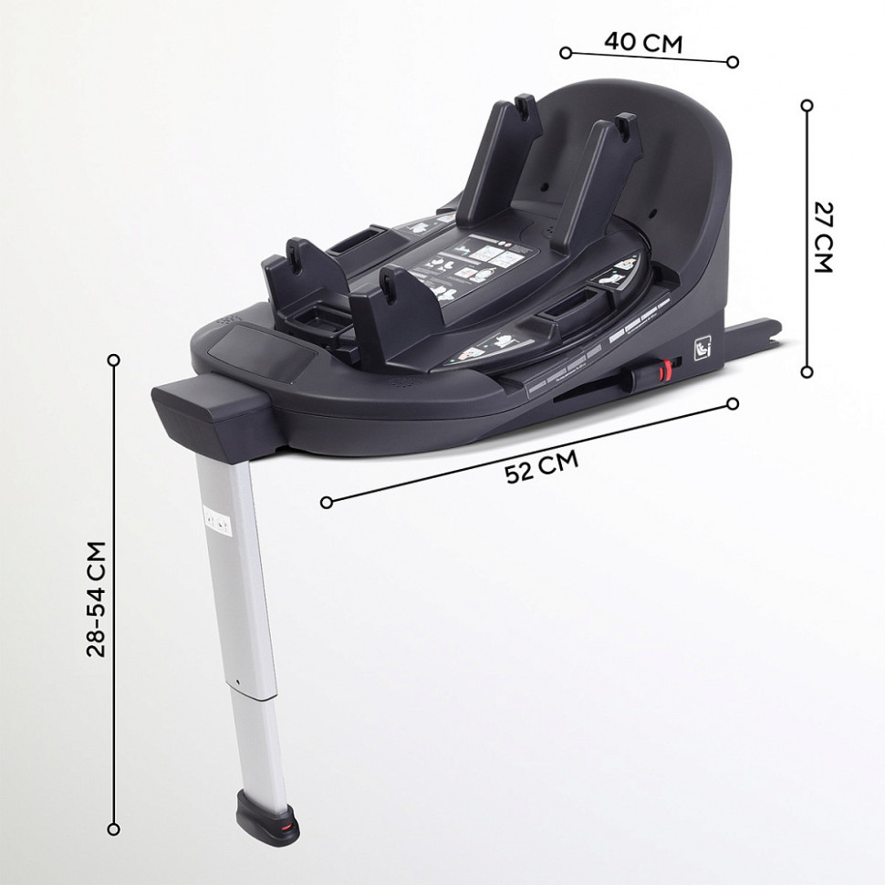 Детская коляска Rant Aventa 4 в 1 с автокреслом Aster Zero Black и базой Beige