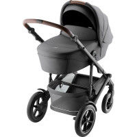 Коляска 4 в 1 Britax Roemer Smile 5Z Style и автокресло Baby-Safe Core Frost Grey + база Baby-Safe Core Mineral Grey