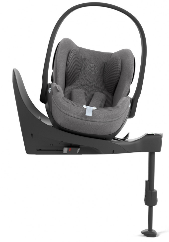 Коляска Cybex Priam IV Chrome Brown complete Cloud T Mirage Grey Plus Base T 4 в 1 Leaf Green