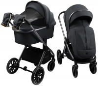 Детская коляска AmaroBaby Genius 3 в 1 серый