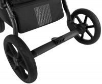 Детская коляска Roan Bass Next 2.0 2 в 1 BSN/44/2 Turkish Coffe/Black/руч.Cappuccino