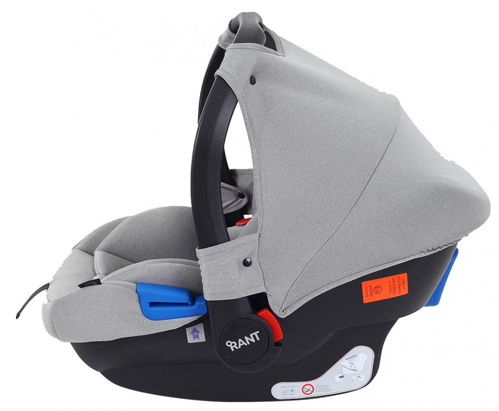 Детская коляска Rant Flex Therm Soft 3 в 1 с автокреслом Cruise Grey Midnight Black