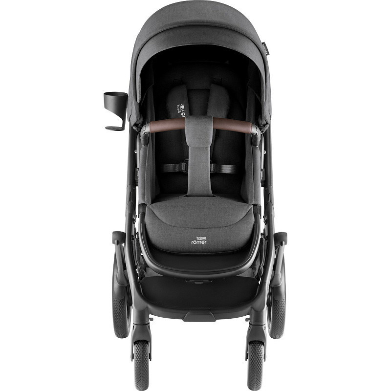 Коляска 4 в 1 Britax Roemer Smile 5Z Style и автокресло Baby-Safe PRO Style Carbon Black + Vario Base 5Z Mineral Grey