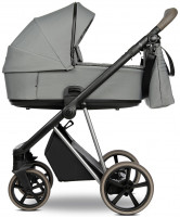 Детская коляска Roan Sol Vintage Luxury 2.0 2 в 1 VIN 01/BT Blue Tea/Blue Tea/руч.Grey/к.Grey