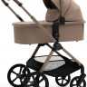 Коляска Agex Life 4 в 1 матовая рама с автокреслом i-Safe Black и базой ALB620 Taupe Beige (Бежевый)