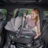 Детская коляска Peppy Soho 4 в 1 с автокреслом Jovikids Aria Black и базой Oregano (орегано), рама серо-бежевый