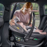 Детская коляска Peppy Soho 4 в 1 с автокреслом Jovikids Aria Black и базой Oregano (орегано), рама серо-бежевый
