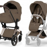 Коляска Cybex Priam V Rosegold Style Cloud T Sepia Black 3 в 1 Coconut Brown