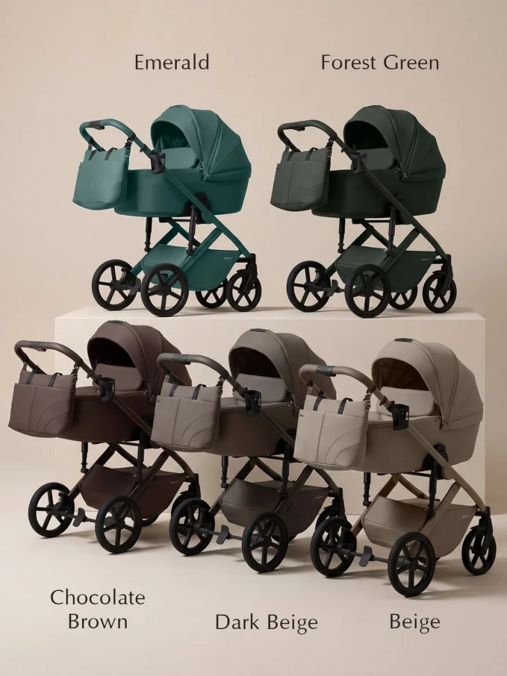 Детская коляска 2 в 1 Sweet Baby SBL Dolce 427774 Forest Green