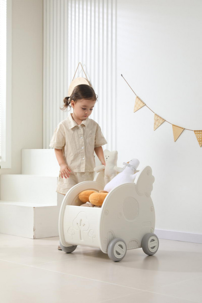 Тележка UNIX Kids Elephant White