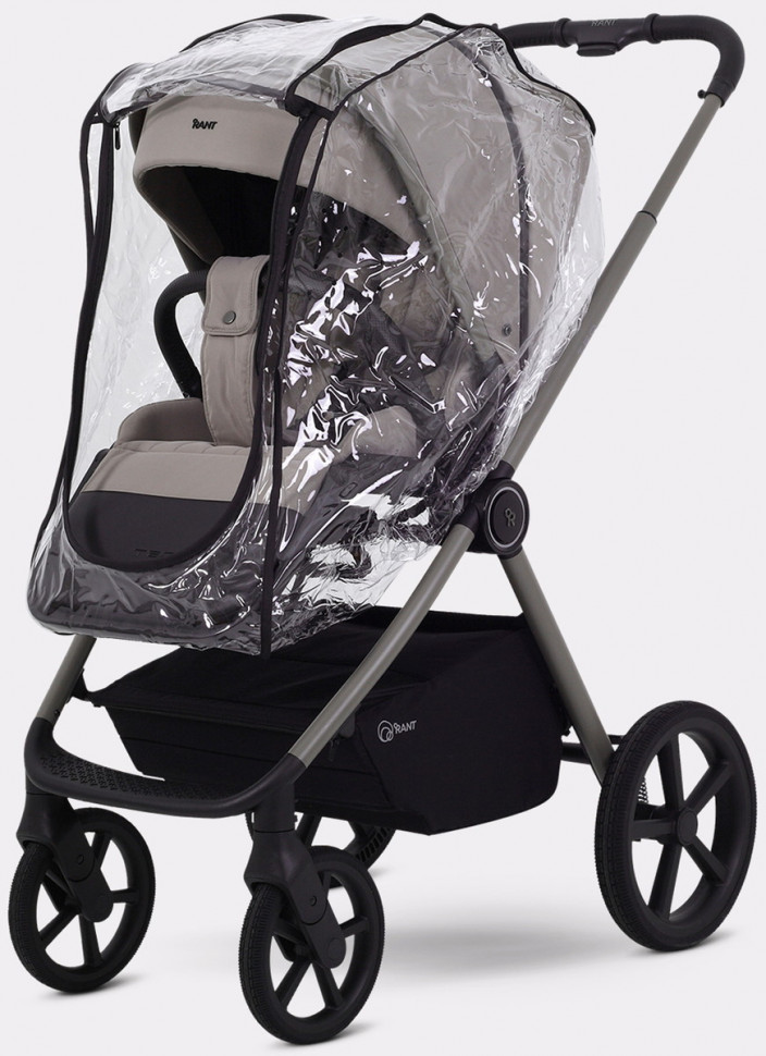 Детская коляска Rant Teo Soft 3 в 1 с автокреслом Cruise Beige Cloud
