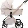 Детская коляска Peppy Monaco Plus 2 в 1 Beige (бежевый), рама беж, шлифованный алюминий