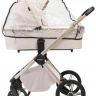 Детская коляска Peppy Monaco Plus 2 в 1 Beige (бежевый), рама беж, шлифованный алюминий