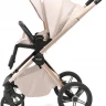 Детская коляска Peppy Monaco Plus 2 в 1 Beige (бежевый), рама беж, шлифованный алюминий