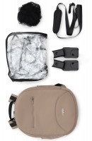 Коляска Agex Life 2 в 1 матовая рама ALB620 Taupe Beige (Бежевый)