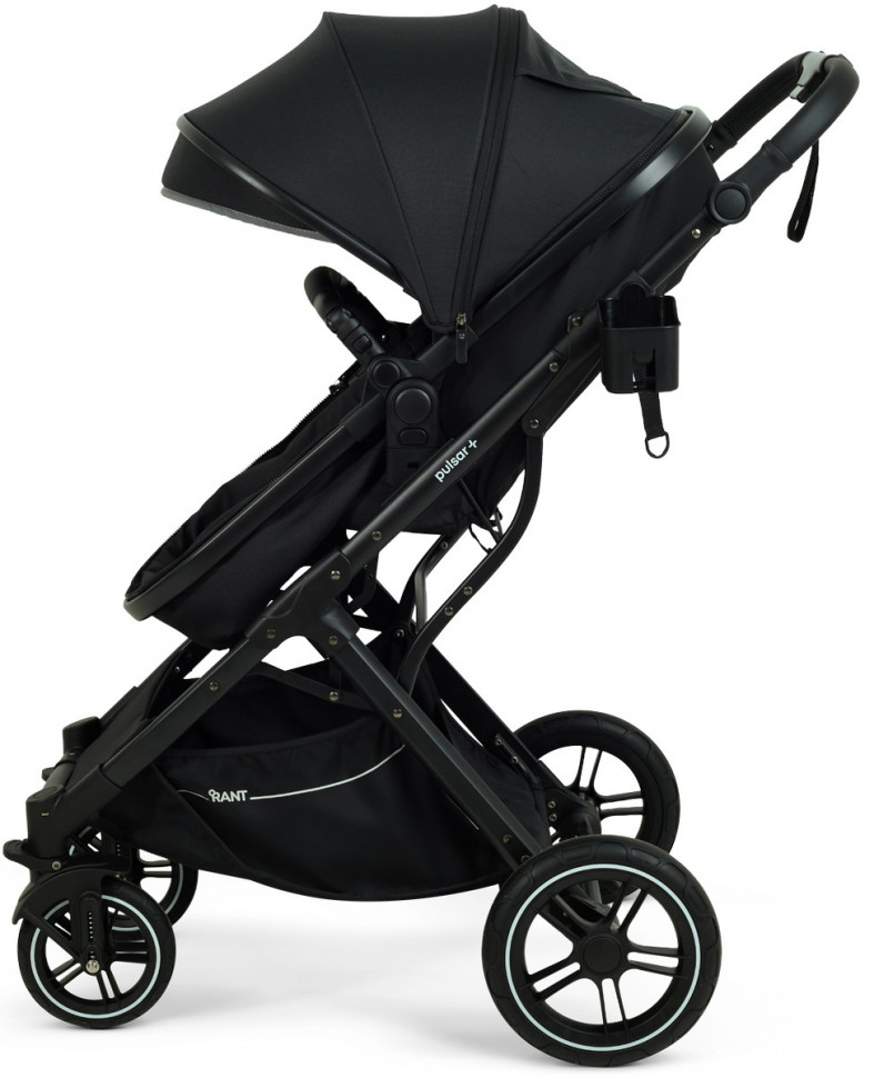 Детская коляска Rant basic Pulsar Plus 2 в 1 Black