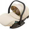 Детская коляска Peppy Monaco Thermo 3 в 1 с автокреслом Jet Beige Beige (молочный), рама серо-коричневая