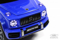 Детский толокар RiverToys Mercedes-Benz GL63 синий бриллиант
