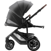 Коляска 4 в 1 Britax Roemer Smile 5Z Style и автокресло Baby-Safe Core Space Black + база Baby-Safe Core Mineral Grey