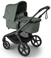 Коляска Bugaboo Fox 5 Renew complete 2 в 1 Black/Forest Green–Forest Green